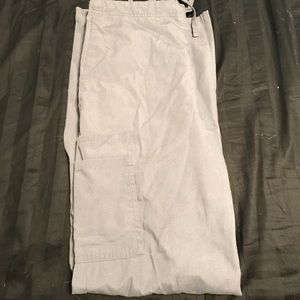 Gray scrub pants